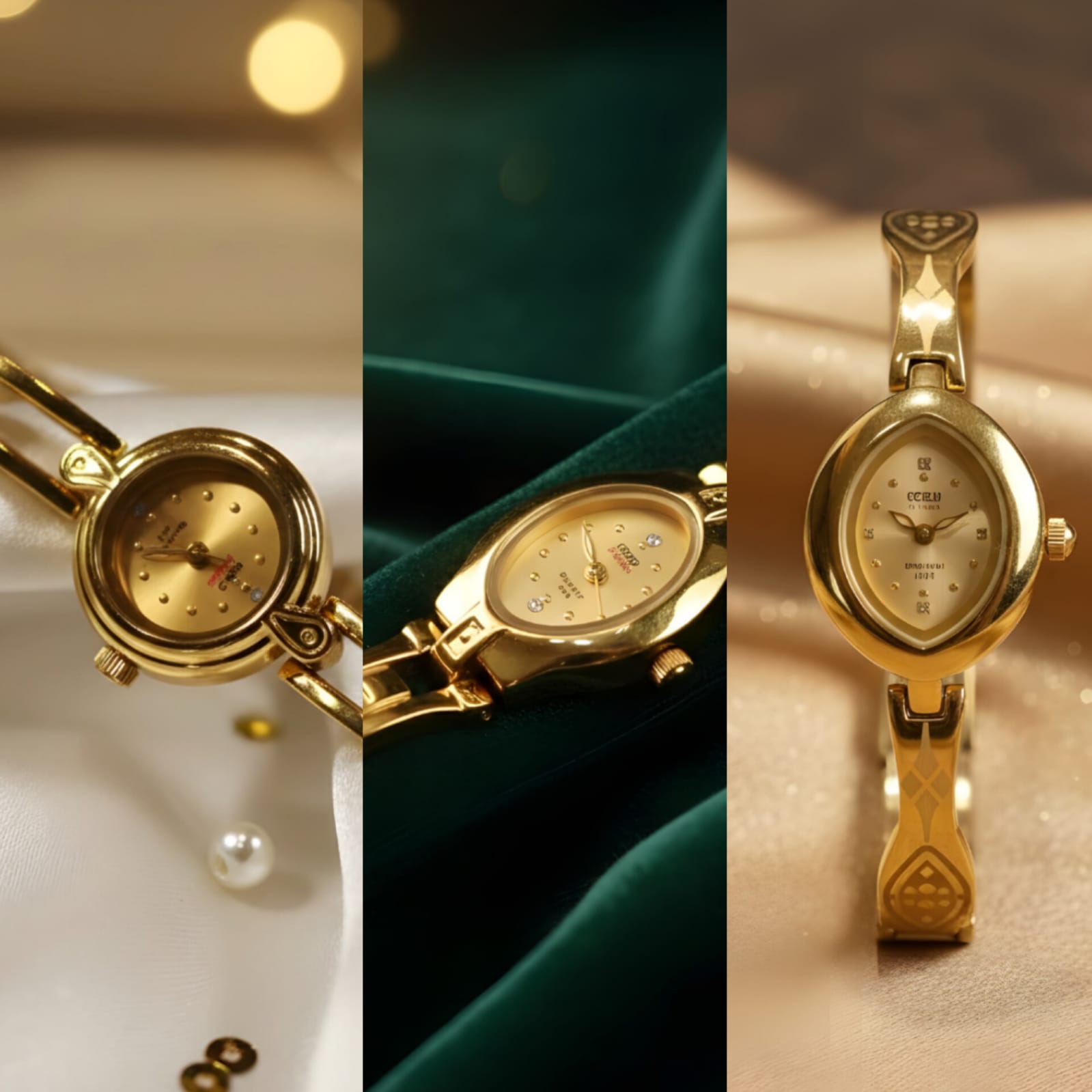 GOLD SUPER FEMALE WATCH